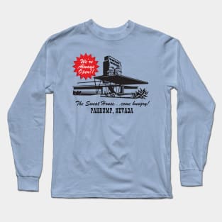 The Sweat House! (black) Long Sleeve T-Shirt